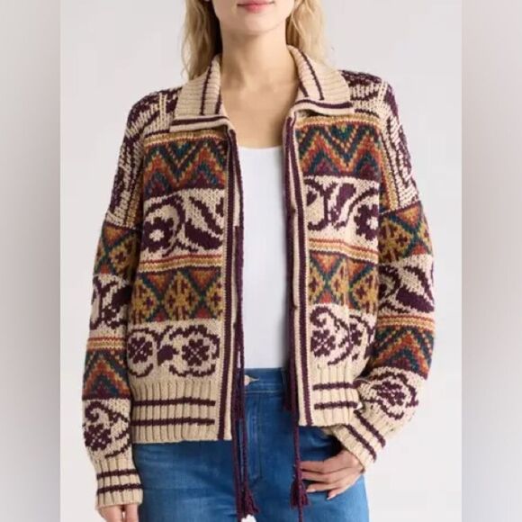 MOTHER The Family Ties Cardigan NWT - Picture 3 of 15
